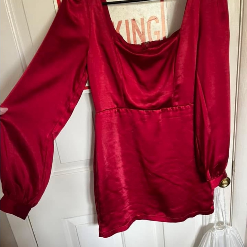 Lulus Satin Dress